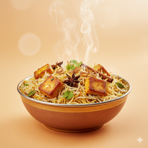 Zaikedaar Paneer Biryani (Serves 1)